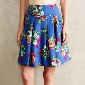 Anthropologie Maeve Garden Days Skirt